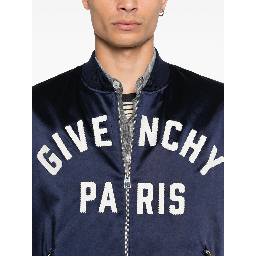 Givenchy Blue Jackets - Bomber Jackets Men - 4