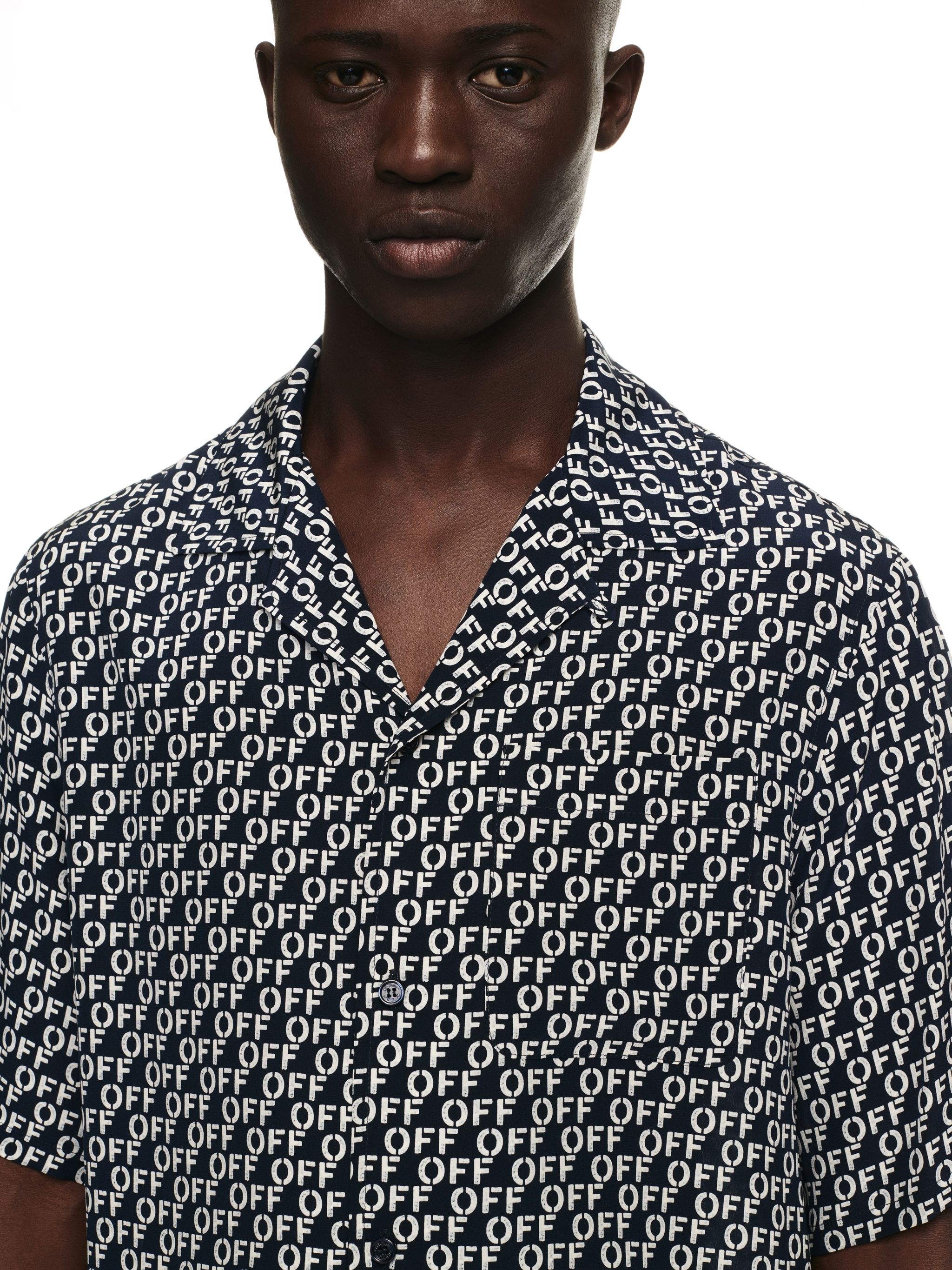Off Ao Silk Holiday Shirt - 5