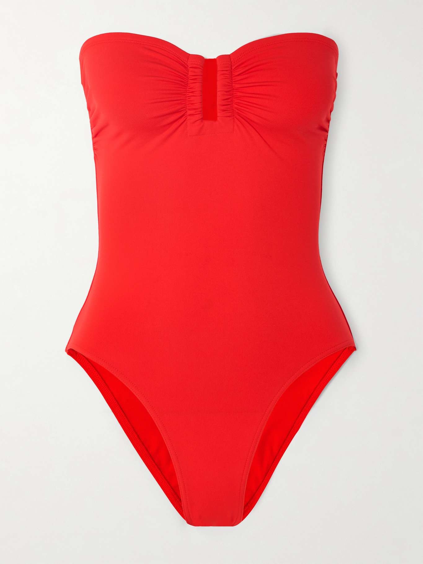 Les Essentiels Cassiopee strapless swimsuit - 1