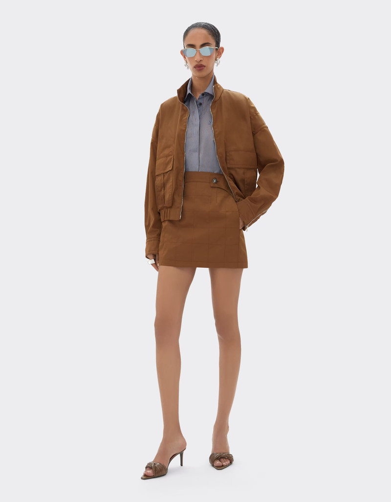 Ferrari Recycled Gabardine Skirt outlook
