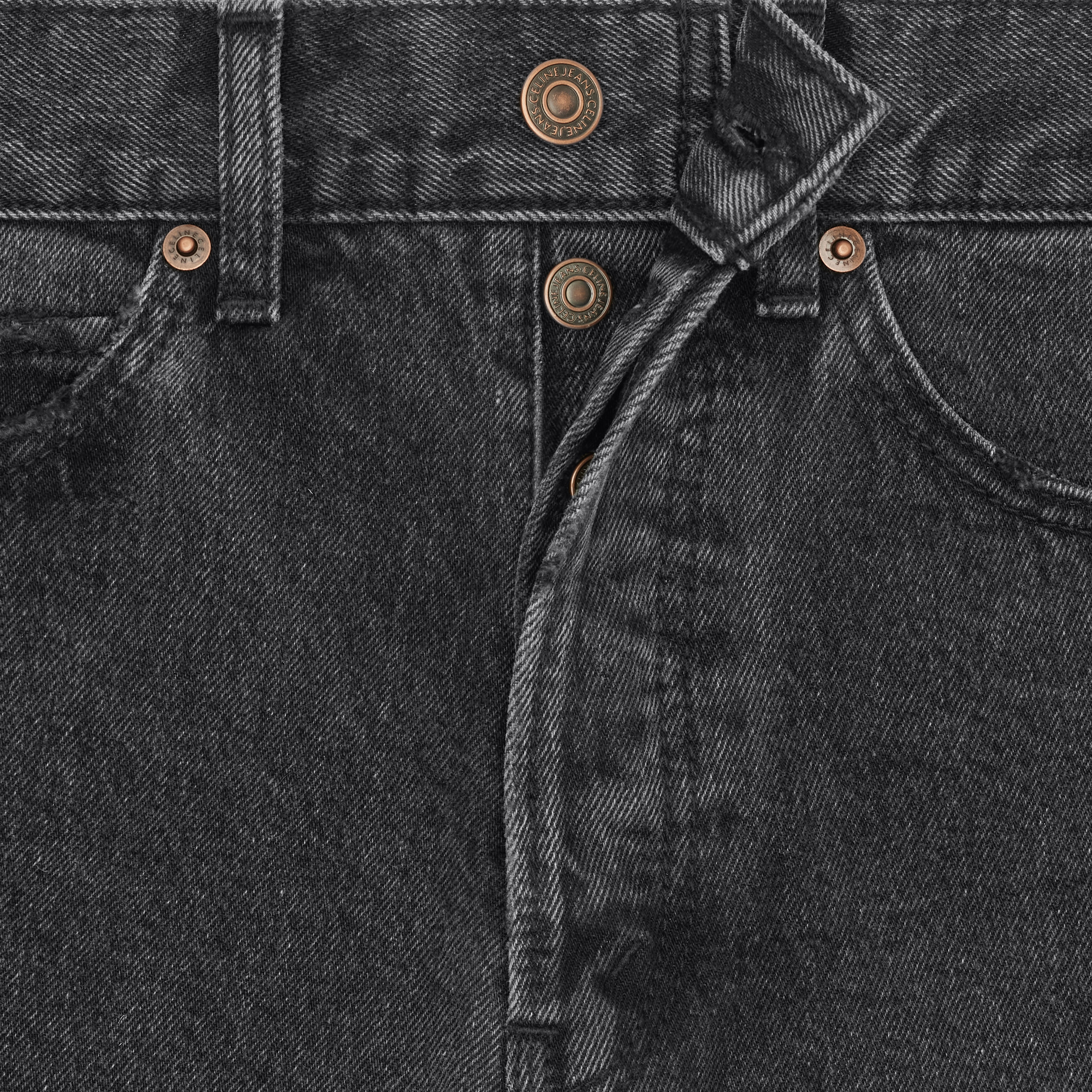 KURT JEANS IN CHARCOAL WASH DENIM - 4