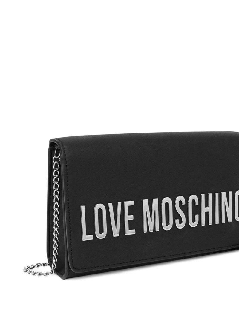 Maxibolso lettering chain shoulder bag 4