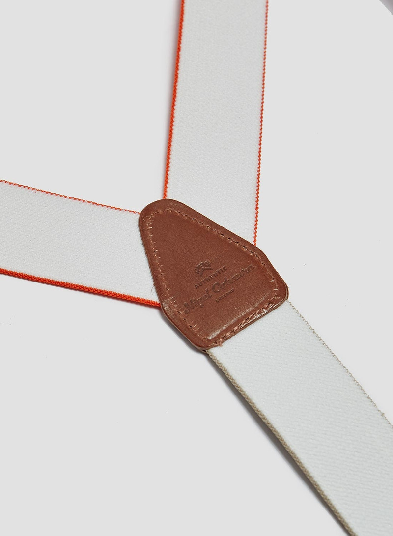 Nigel Cabourn Workwear Braces in Orange outlook