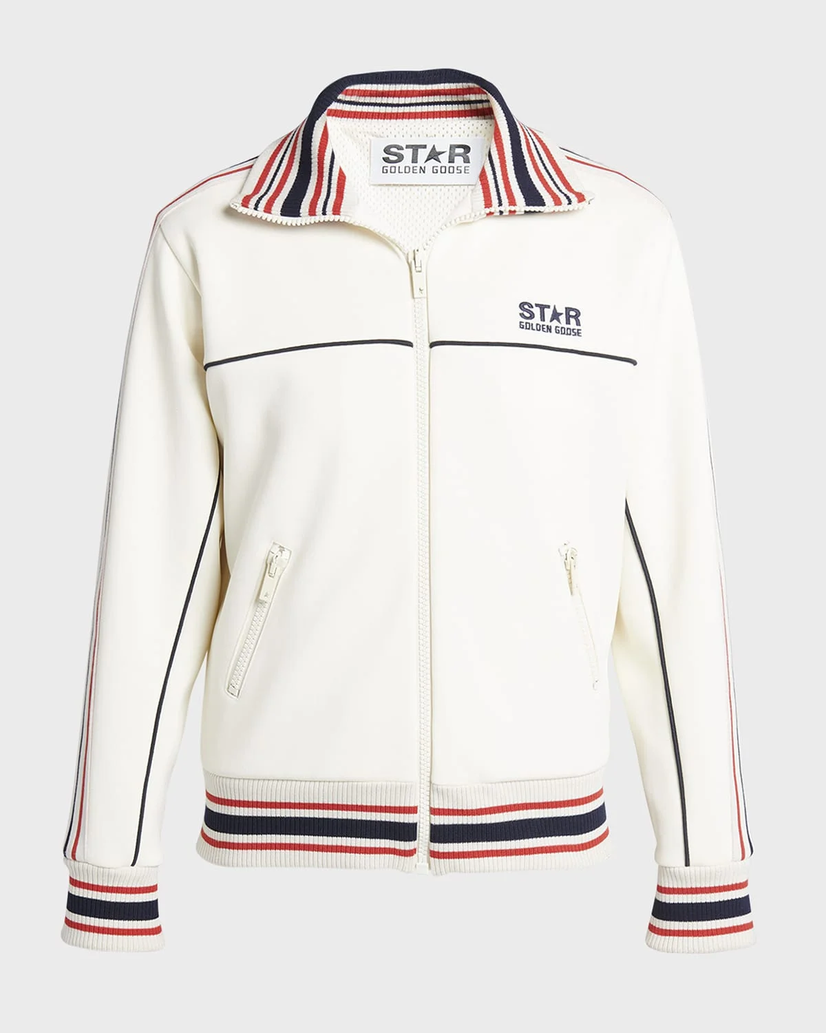 Star Zip-Front Logo Track Jacket - 1