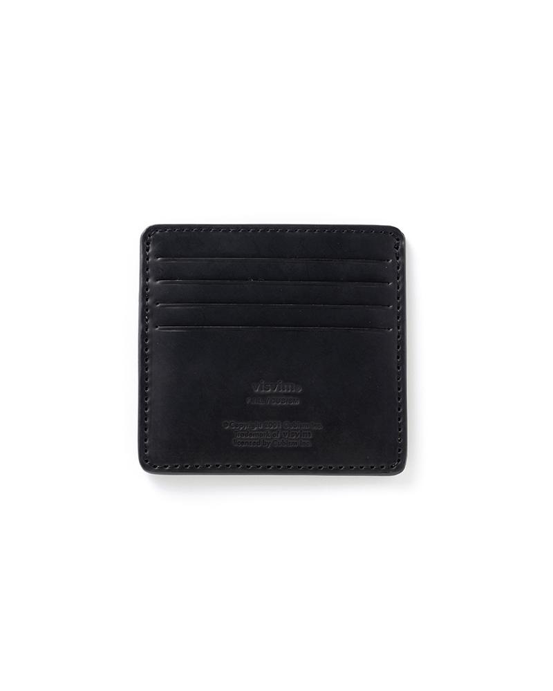 LEATHER CARD CASE BLACK - 1