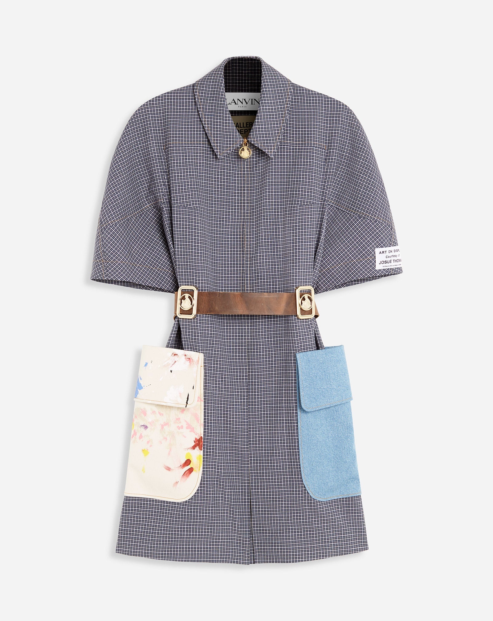 LANVIN X GALLERY DEPT. MINI DRESS - 1