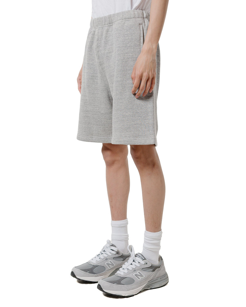 The Real McCoys MC24121 9oz. Loopwheel Sweat Shorts Gray outlook