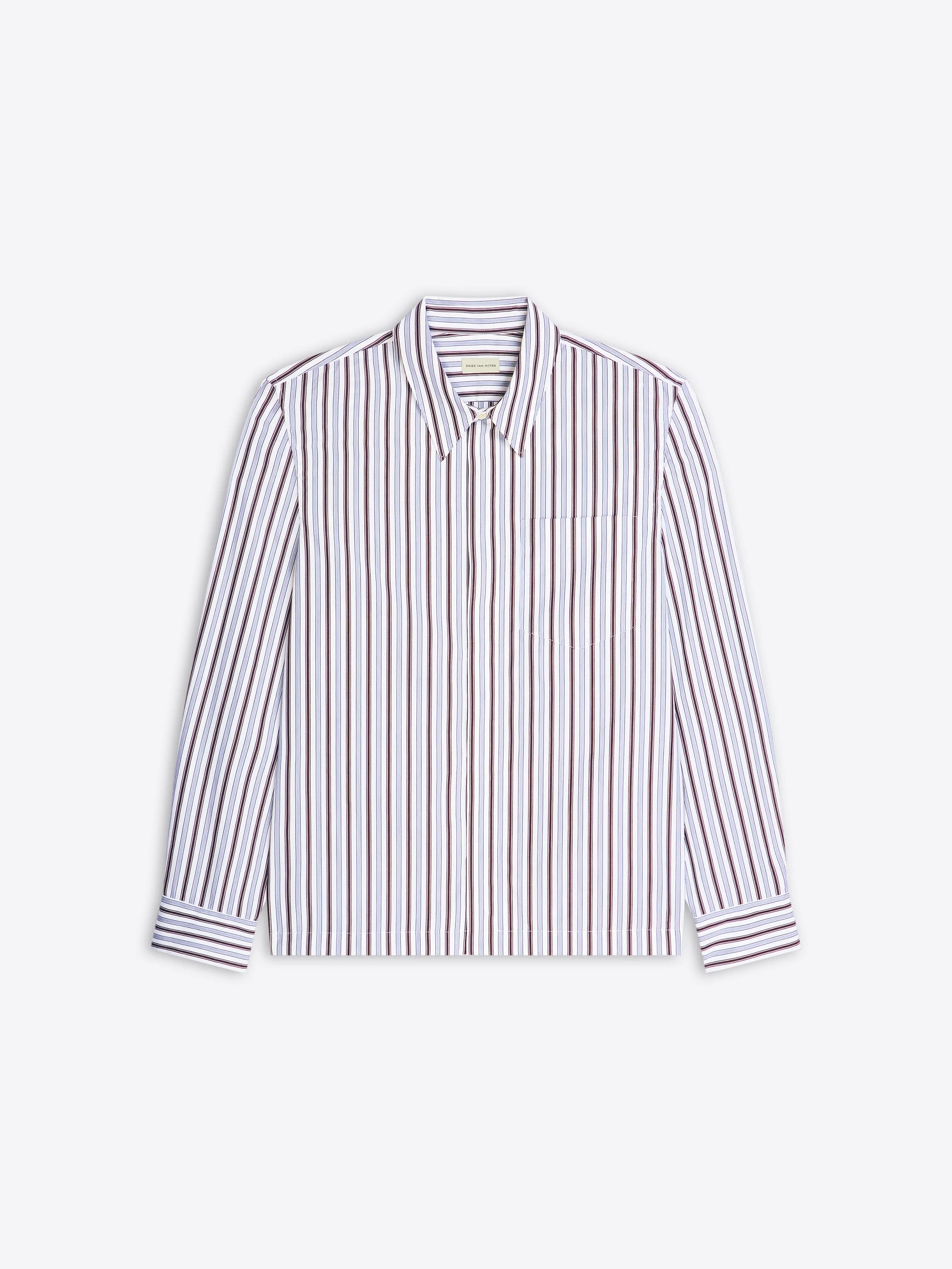 COTTON ZIP SHIRT - 1