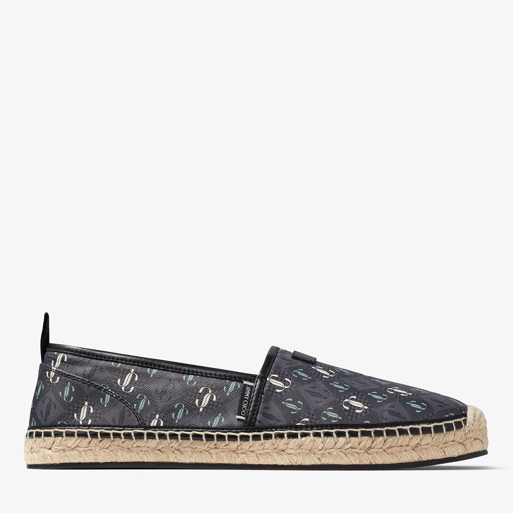 Eggon
Smoke JC Monogram Leather Espadrilles - 1