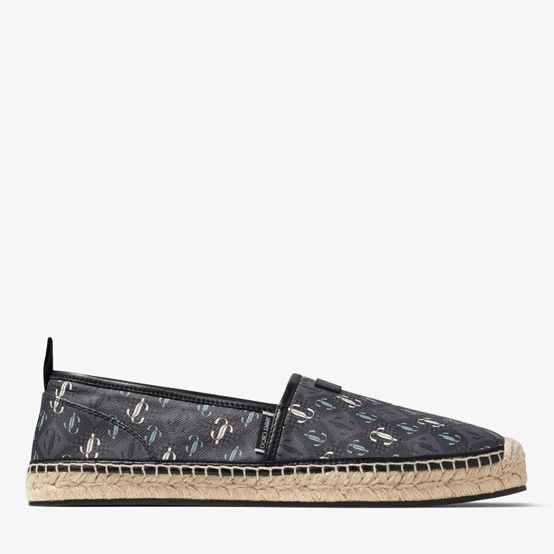 Eggon
Smoke JC Monogram Leather Espadrilles 1