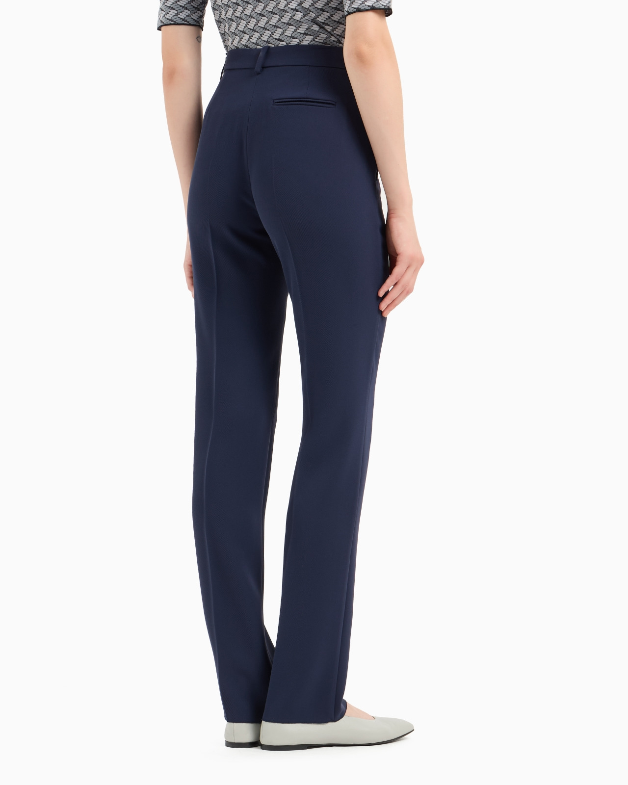 Technical gabardine trousers - 3
