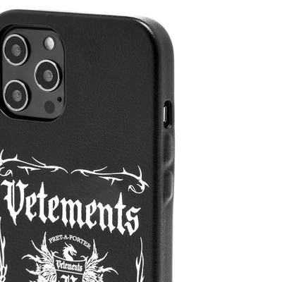 VETEMENTS VETEMENTS Black Label iPhone Pro Max Case outlook