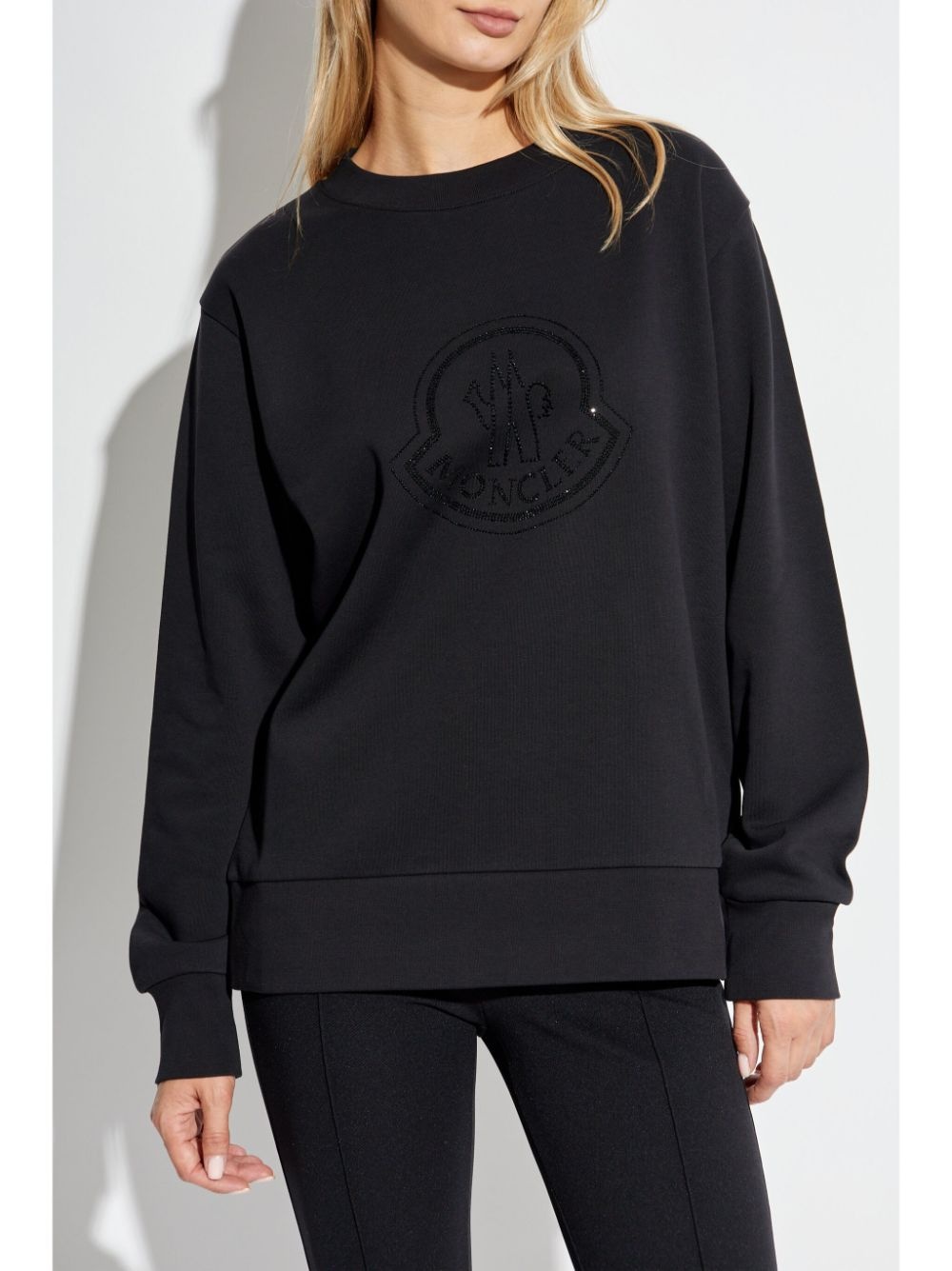 crystal-embellished sweatshirt - 3