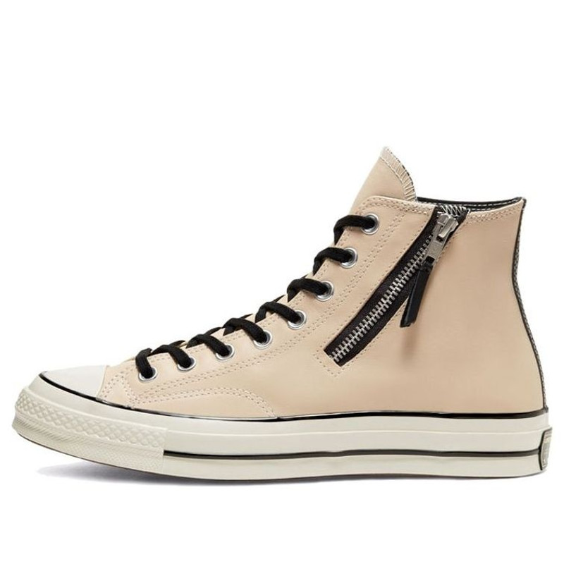 Converse Leather Side Zip Chuck 1970s 166722C - 1