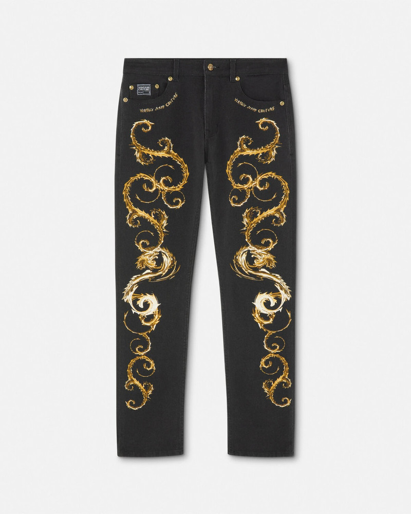 Chromo Couture Slim-Fit Jeans 1