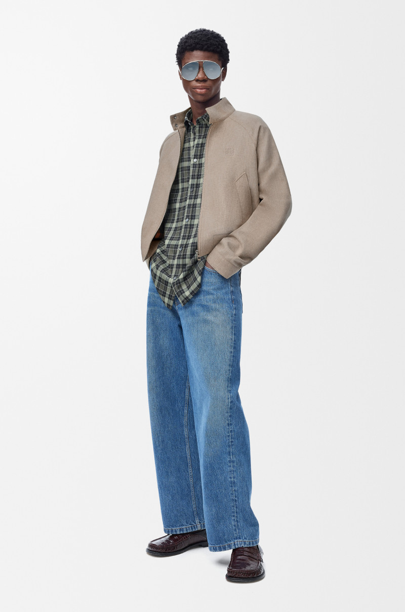 Loewe Zip-up jacket in wool and cashmere outlook