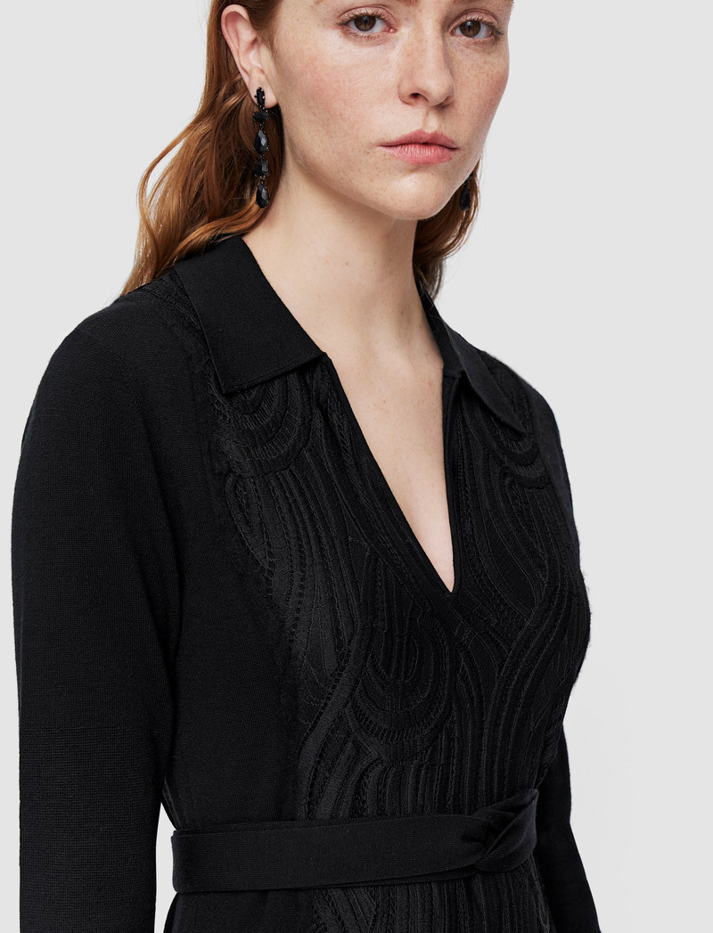 Lace & Knit Dress 4
