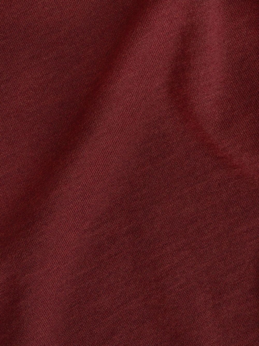 Pegaso-embroidered high-neck jumper - 6