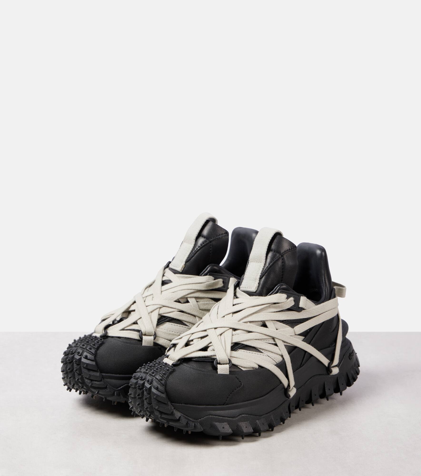 Moncler x Rick Owens Trailgrip Megalace sneakers | mytheresa