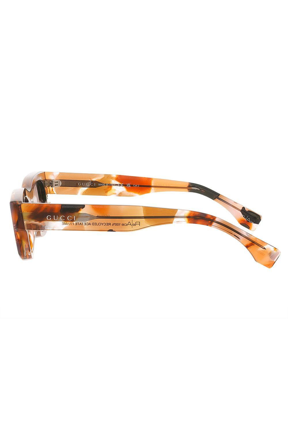 Transparent Rectangle Sunglasses - 5