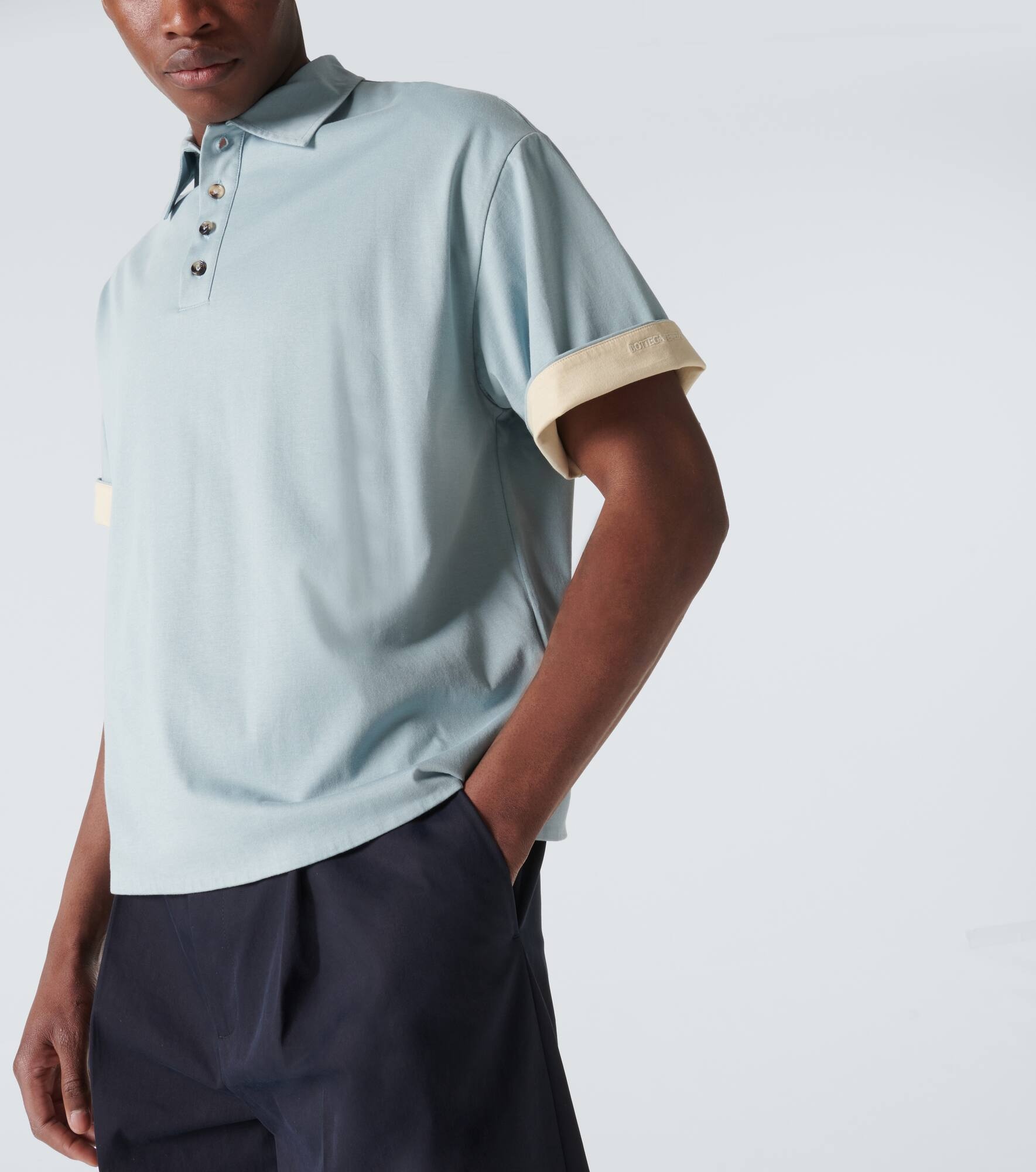 Cotton jersey polo shirt - 5