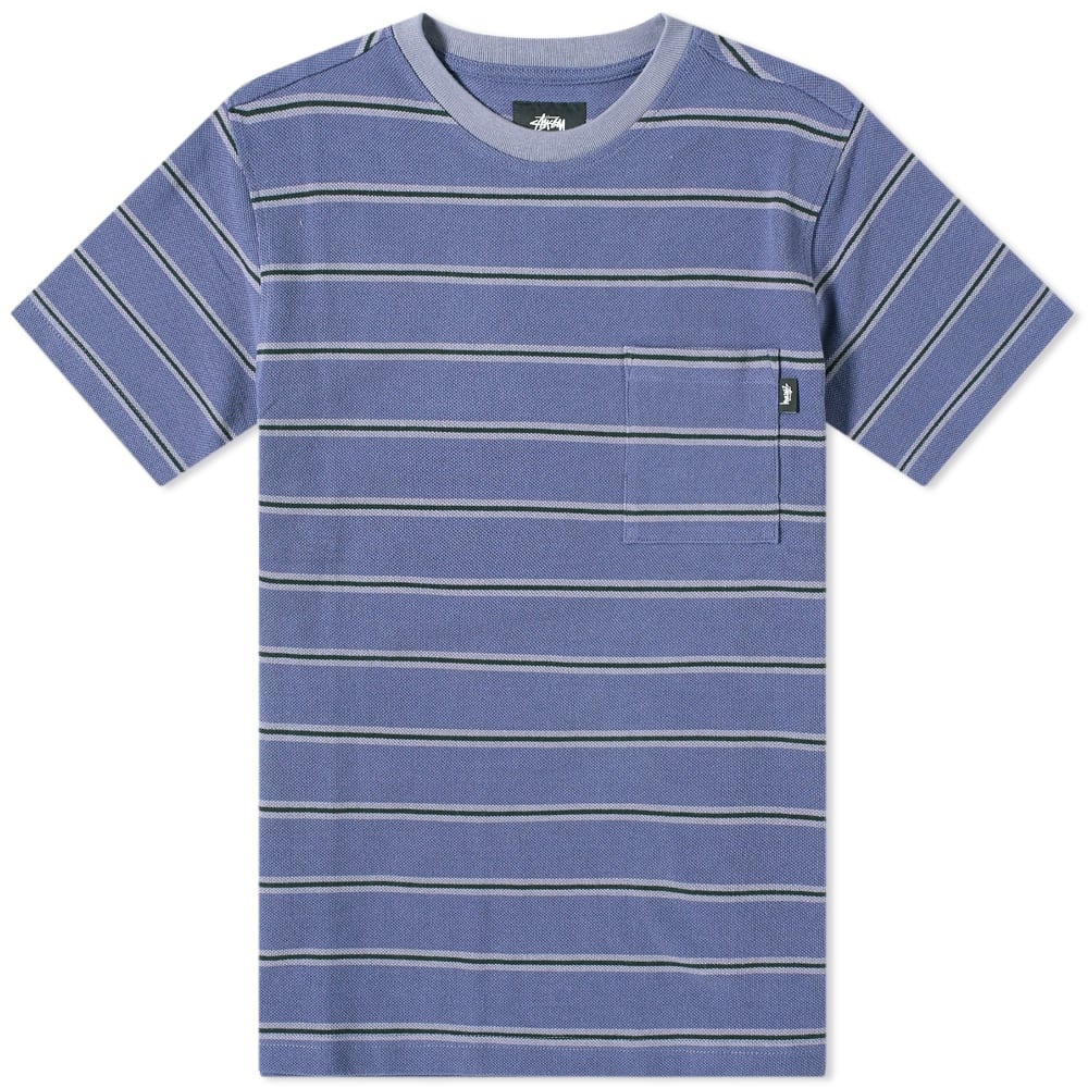 Stussy Peak Stripe Tee - 1