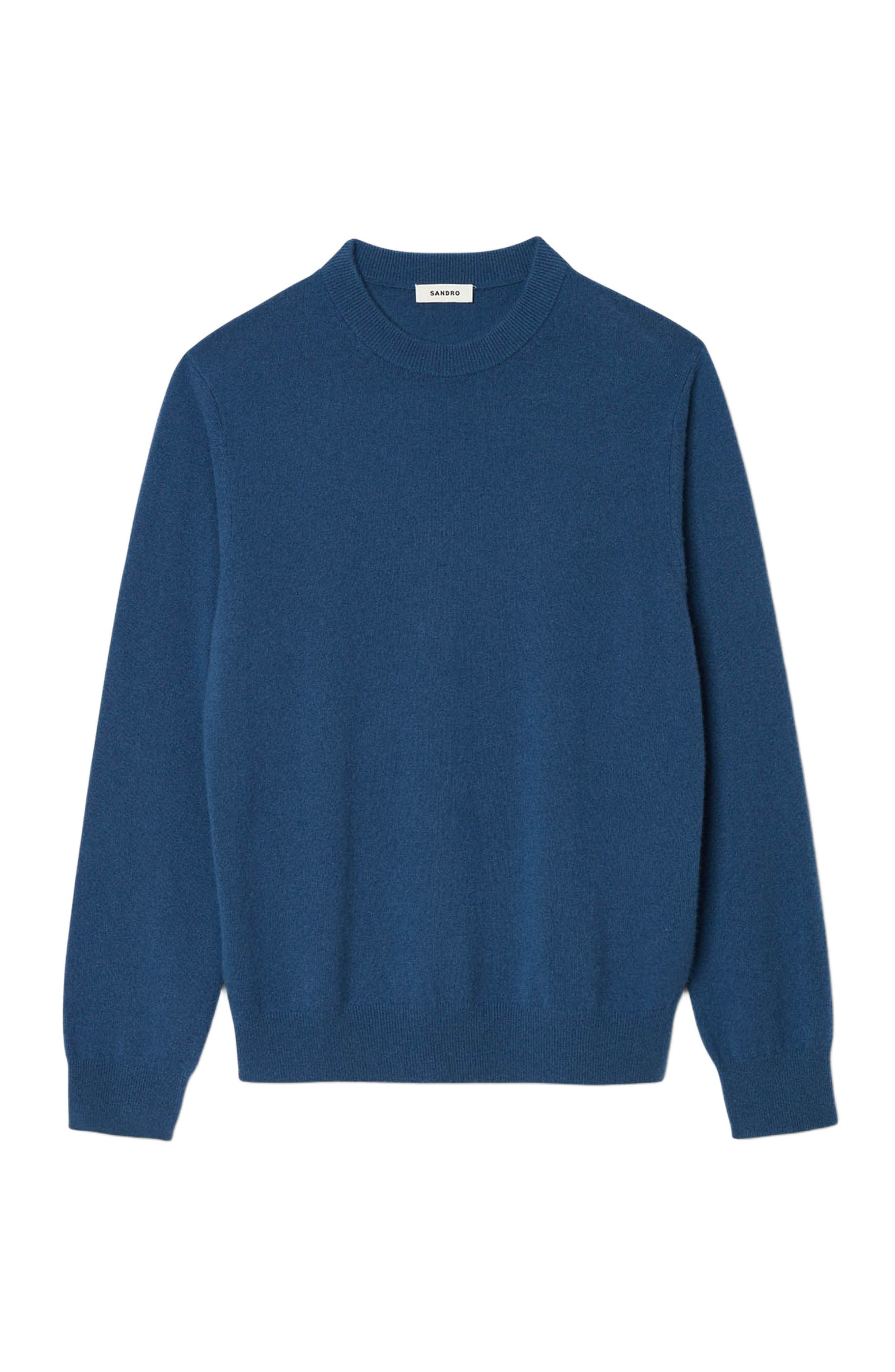 SANDRO Cashmere sweater in Blue Prusse at Nordstrom - 4