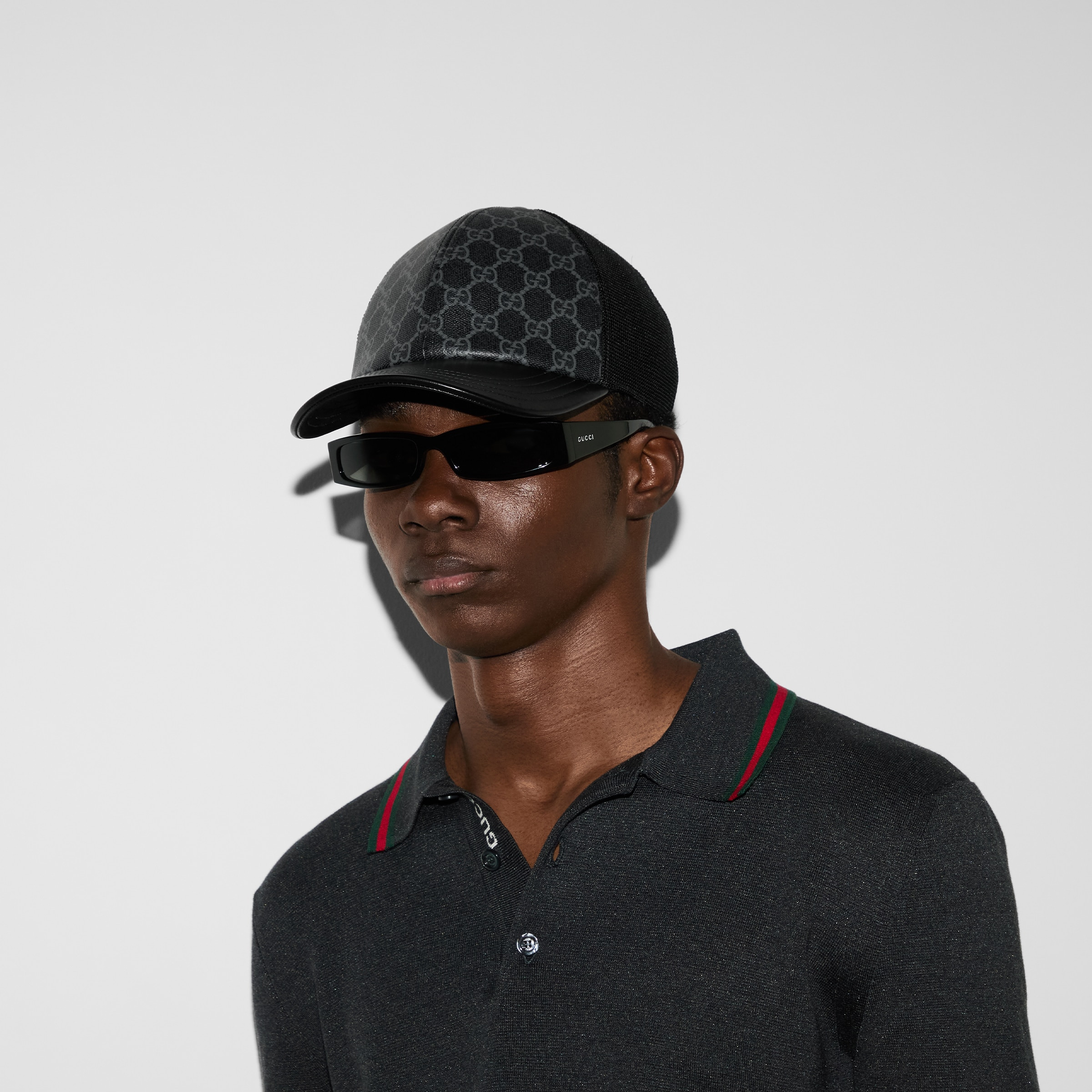 GG Monogram canvas baseball hat - 3