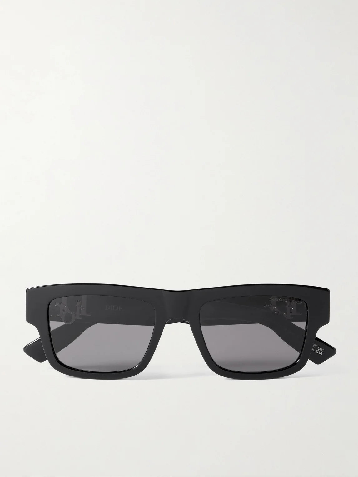 Dior Oblique S3I Rectangular-Frame Acetate Sunglasses - 1