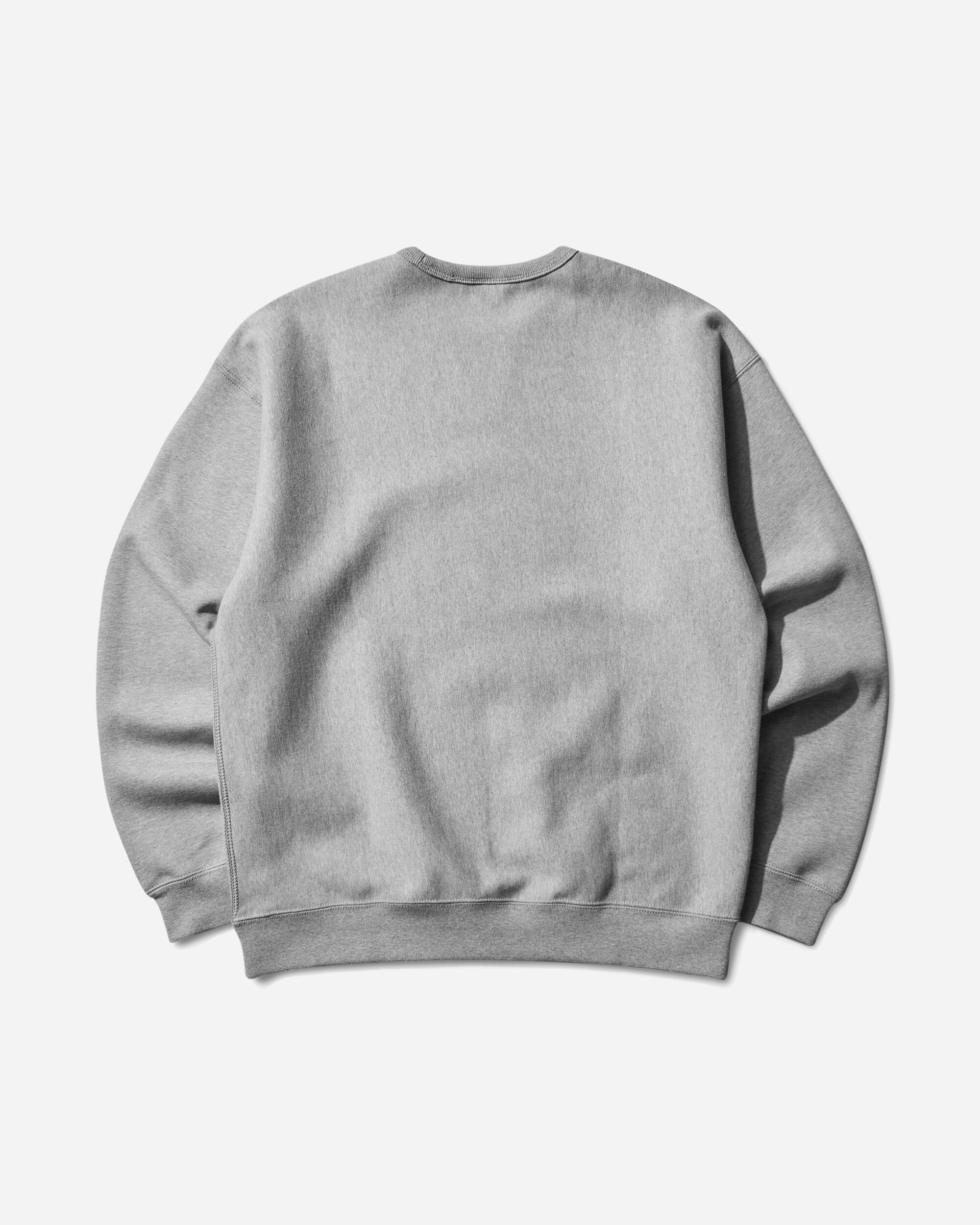 Men's Solo Swoosh Crewneck Sweatshirt Dark Grey Heather - 2