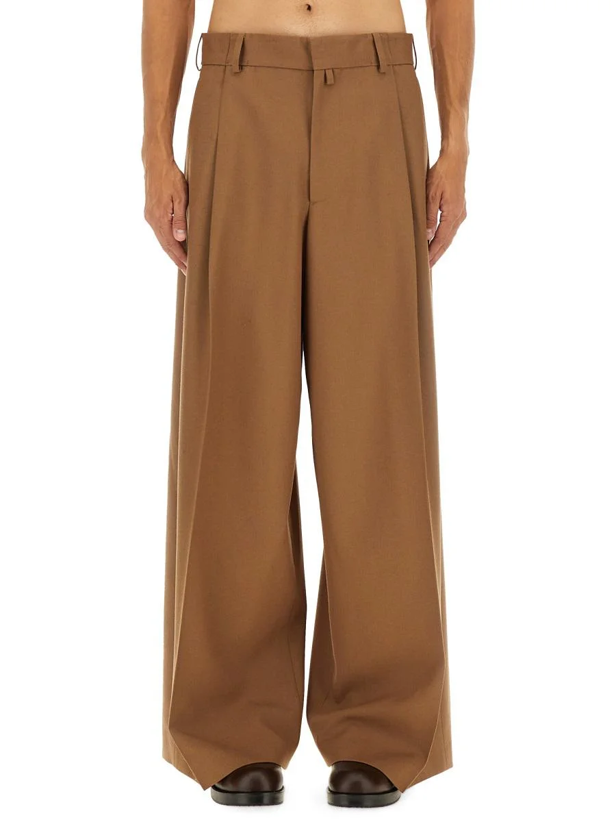 Dries Van Noten Pants With Pleats - 1