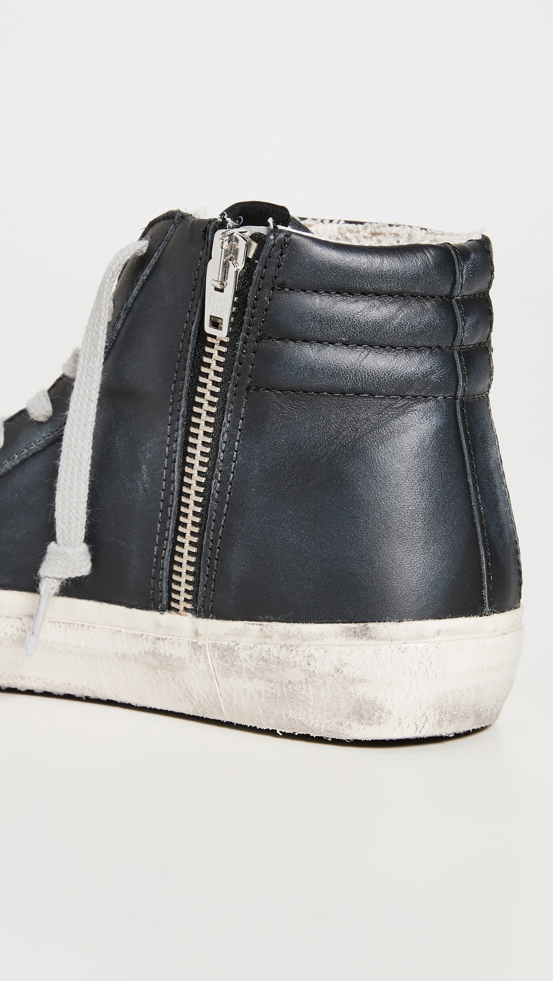 Studded Leather Slide Sneakers - 3