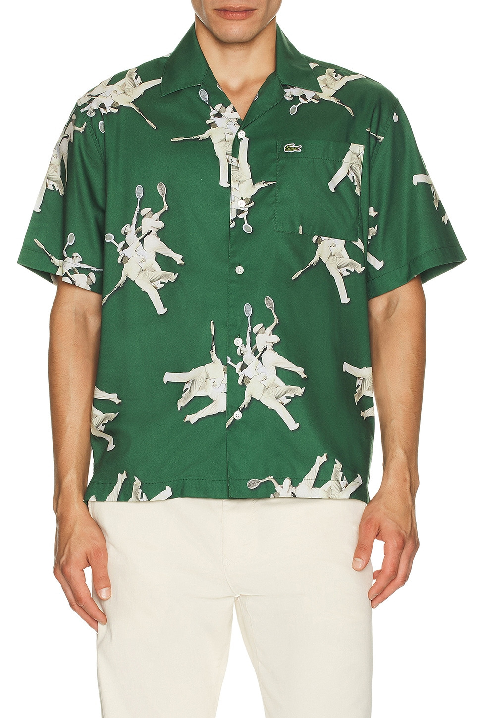 Short Sleeved Printed Shirt - 2