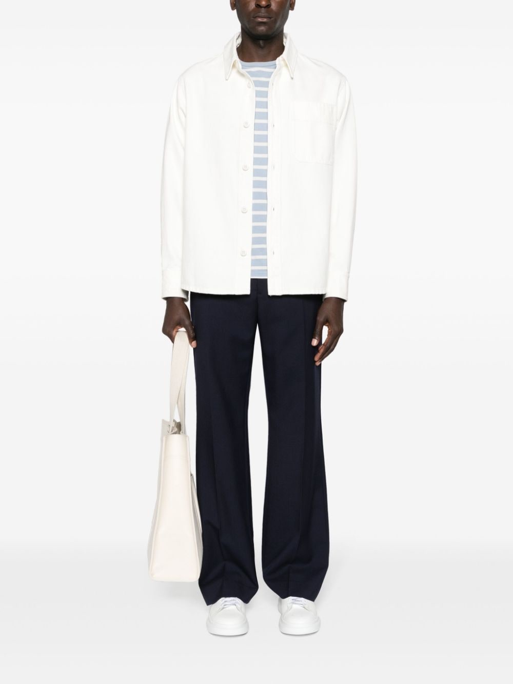 Basile BrodÃ©e cotton overshirt - 2