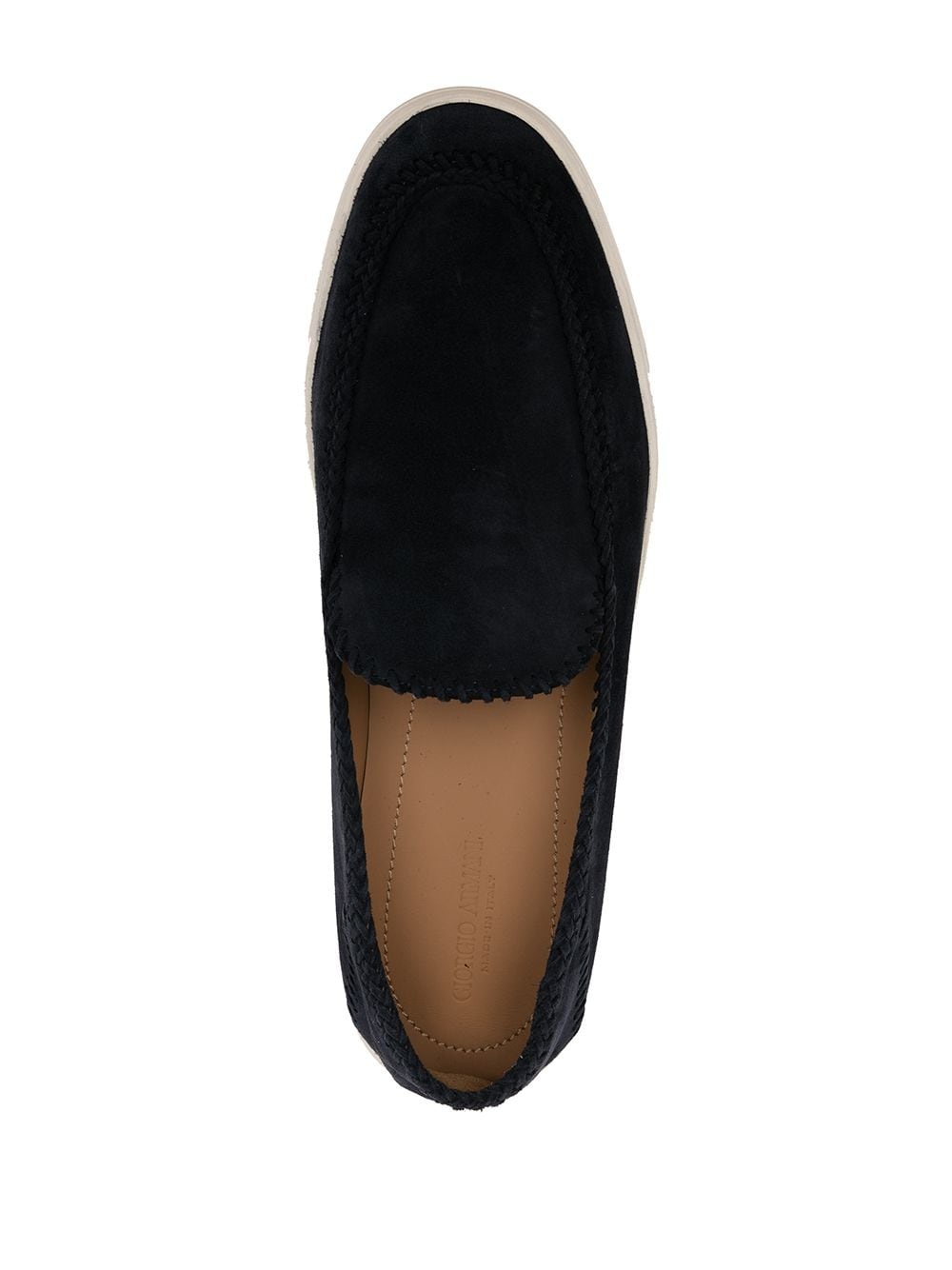 slip-on suede sneakers - 4