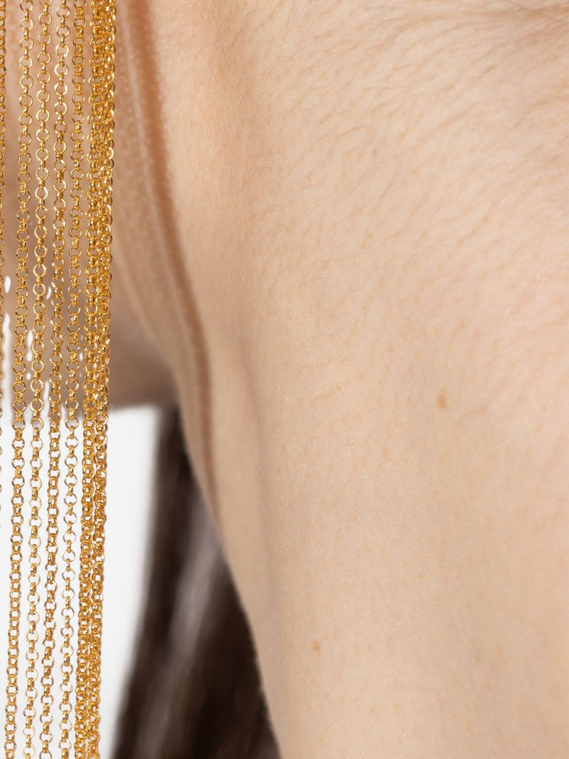 forte_forte chain hoop earrings outlook