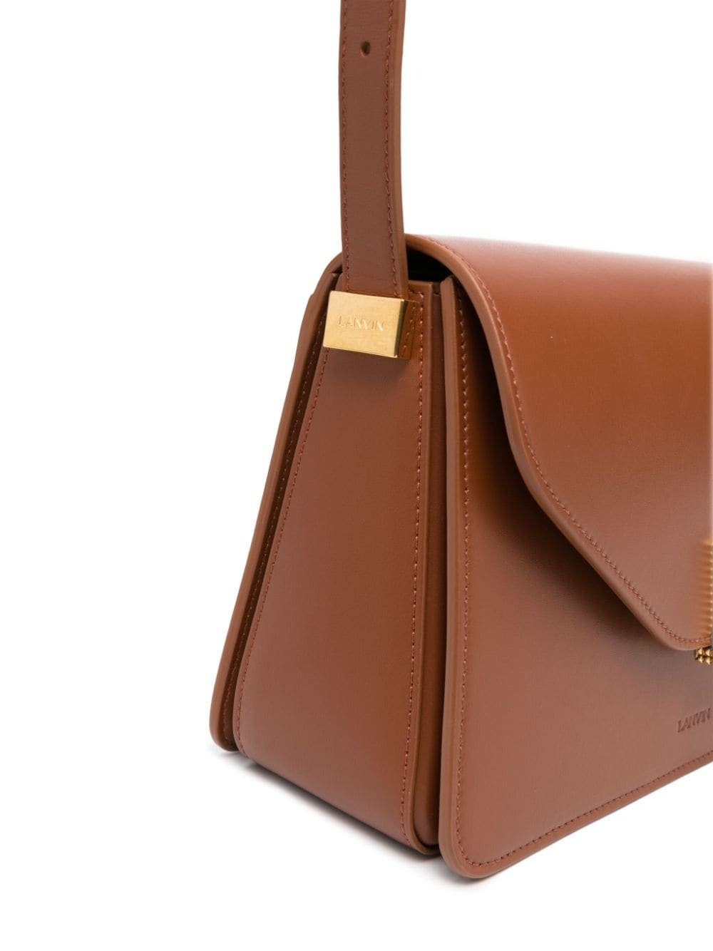 Lanvin Concerto Leather Shoulder Bag