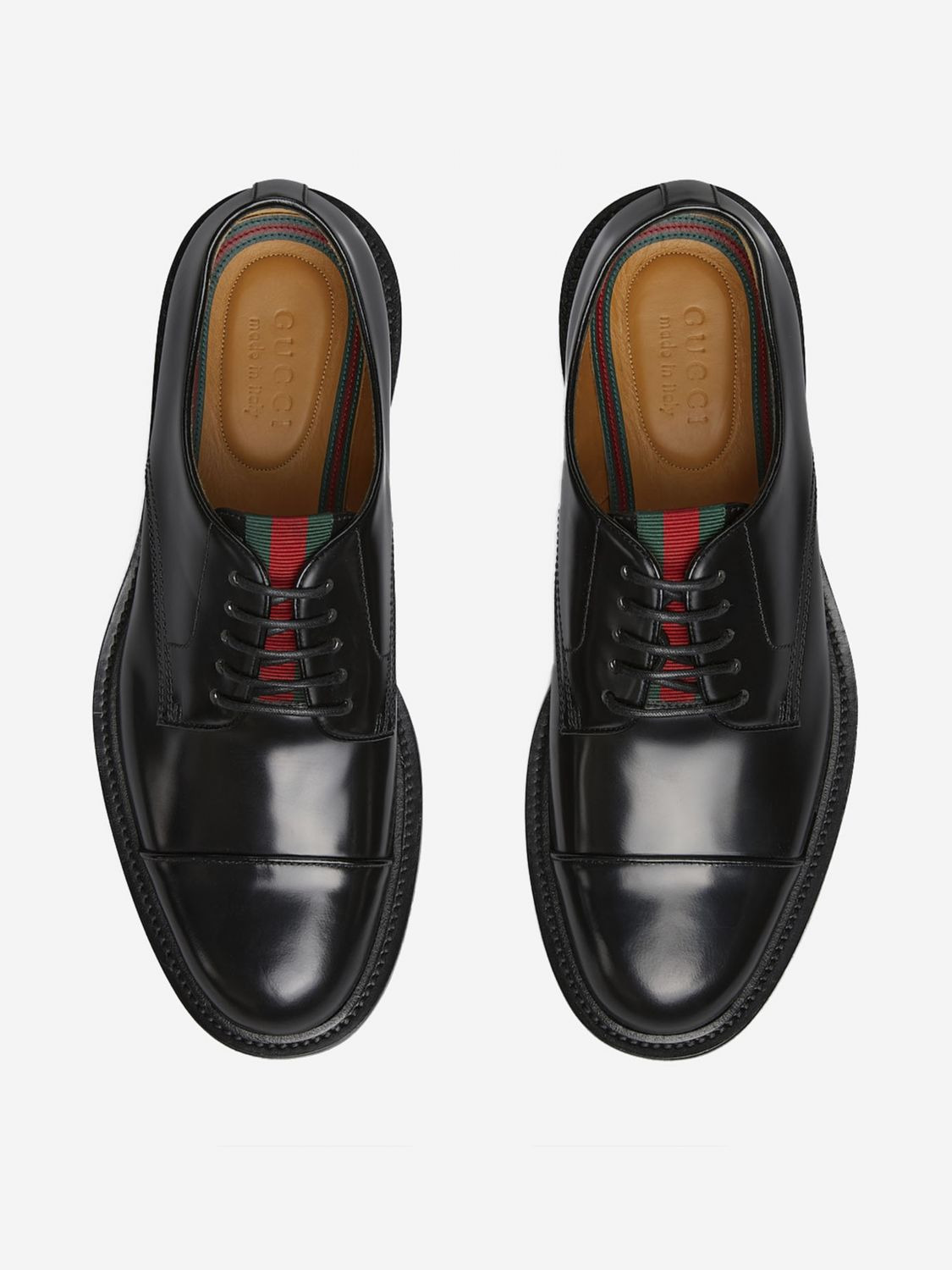 Gucci Brogue Shoes Men Black - 4