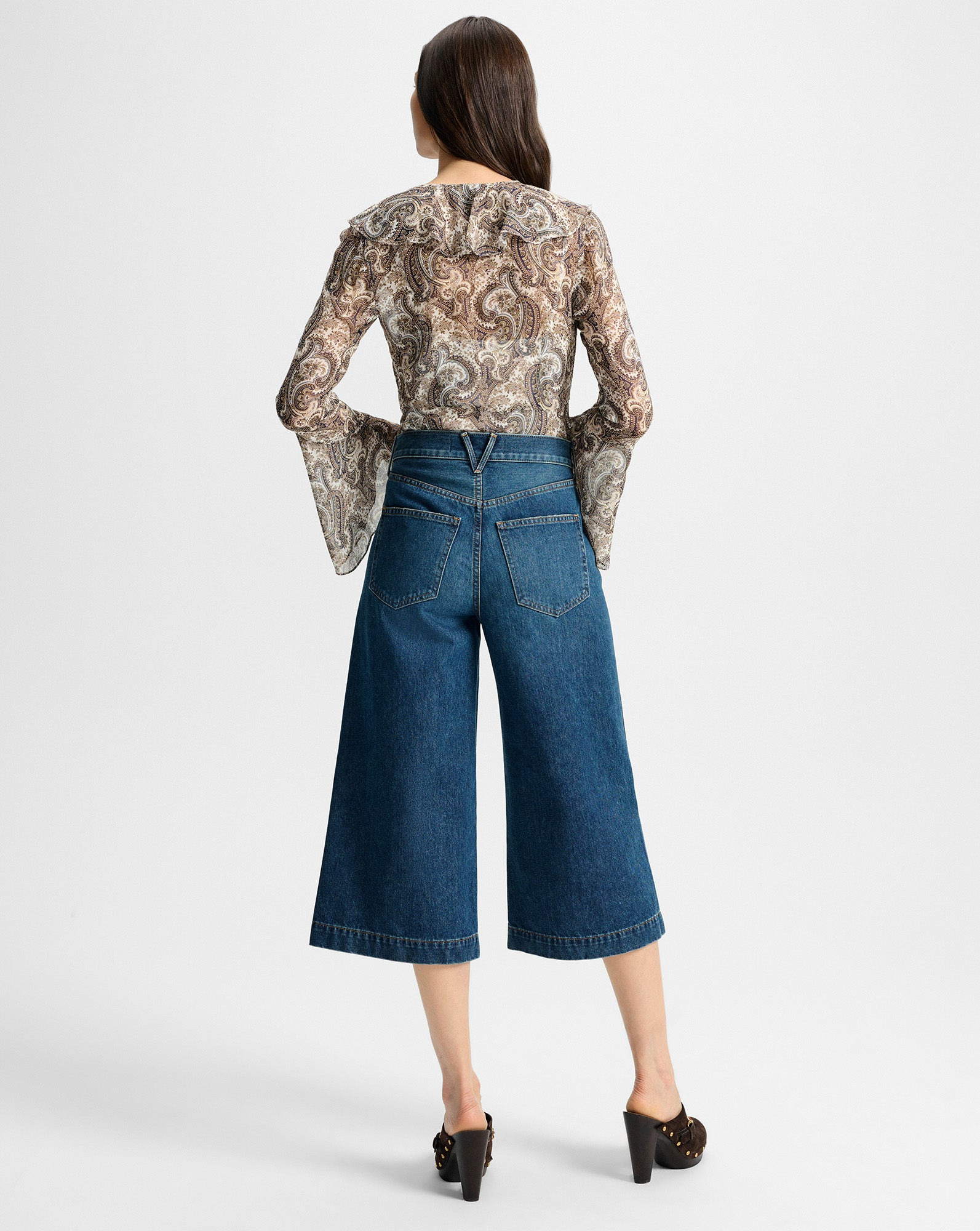 MARLOWE DENIM CULOTTE - 6