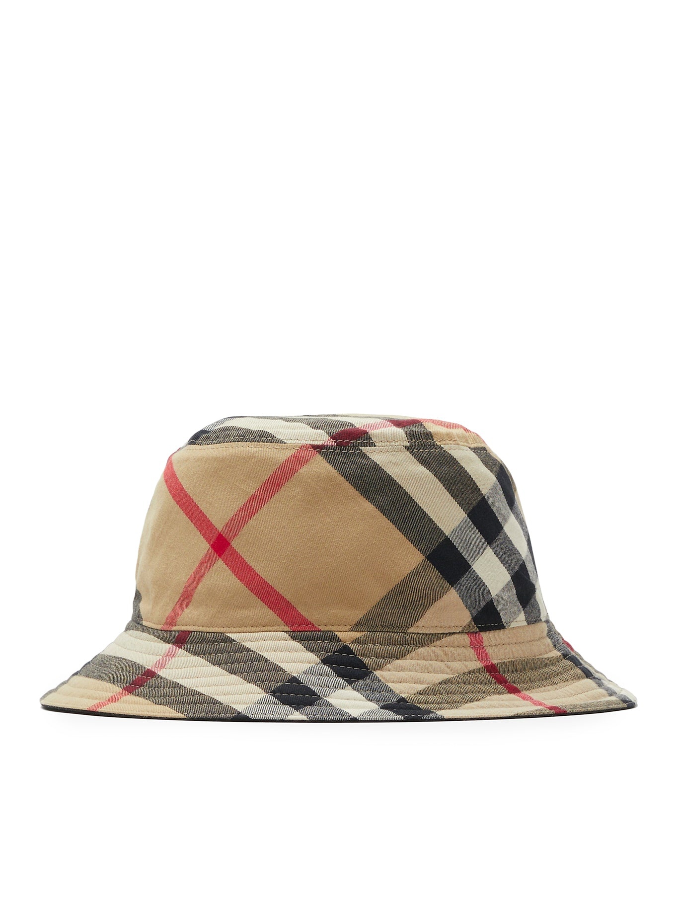 ハット Burberry lack polyester blend bucket hat (8083528 A1189) Burberry Burberry Women Black Polyester Blend Bucket Hat
