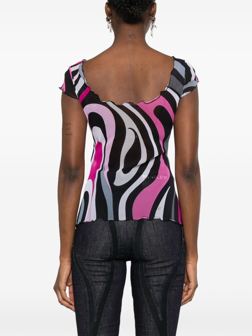 graphic-print T-shirt - 4
