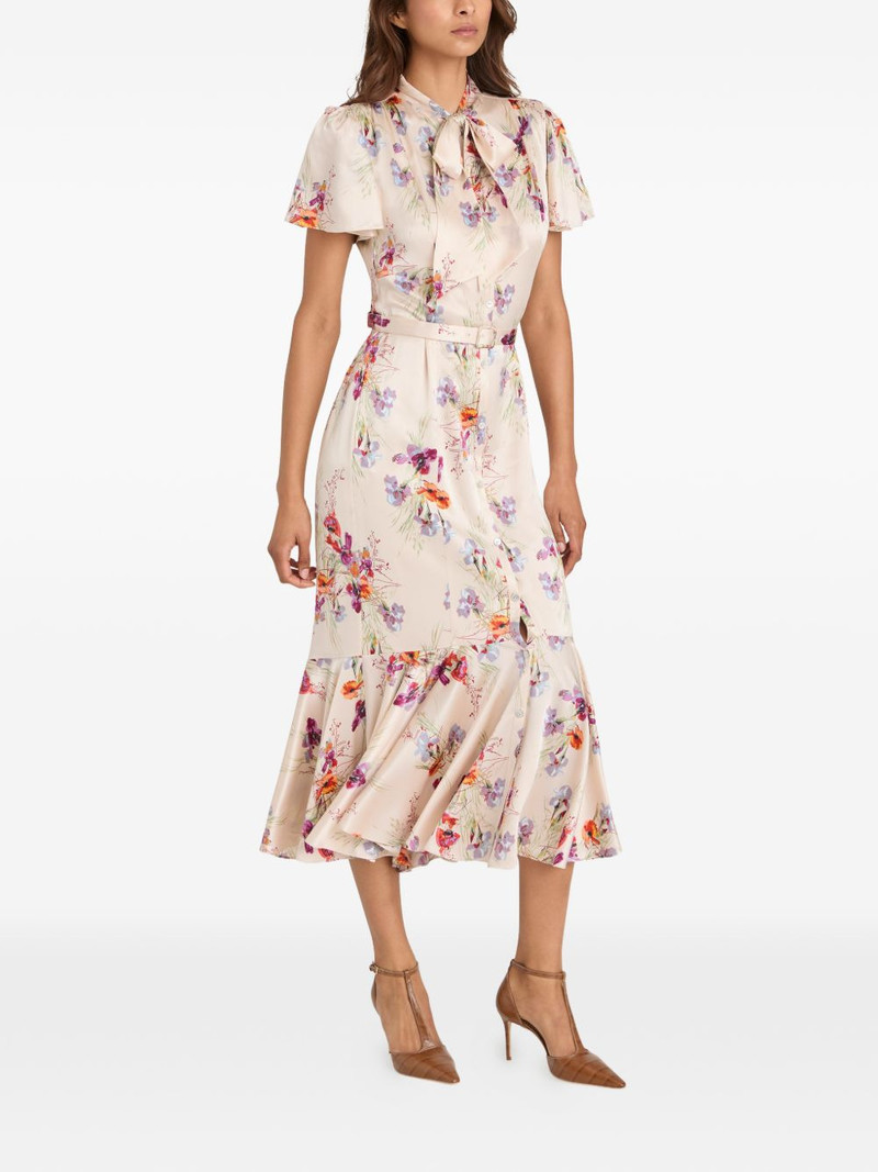 Iris Bouquet Willow midi dress 3
