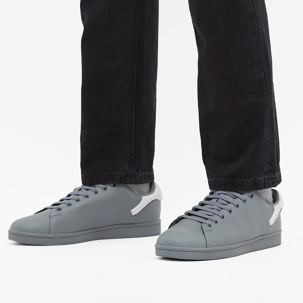 Raf Simons Orion Contrast Heel Leather Cupsole Sneaker - 6