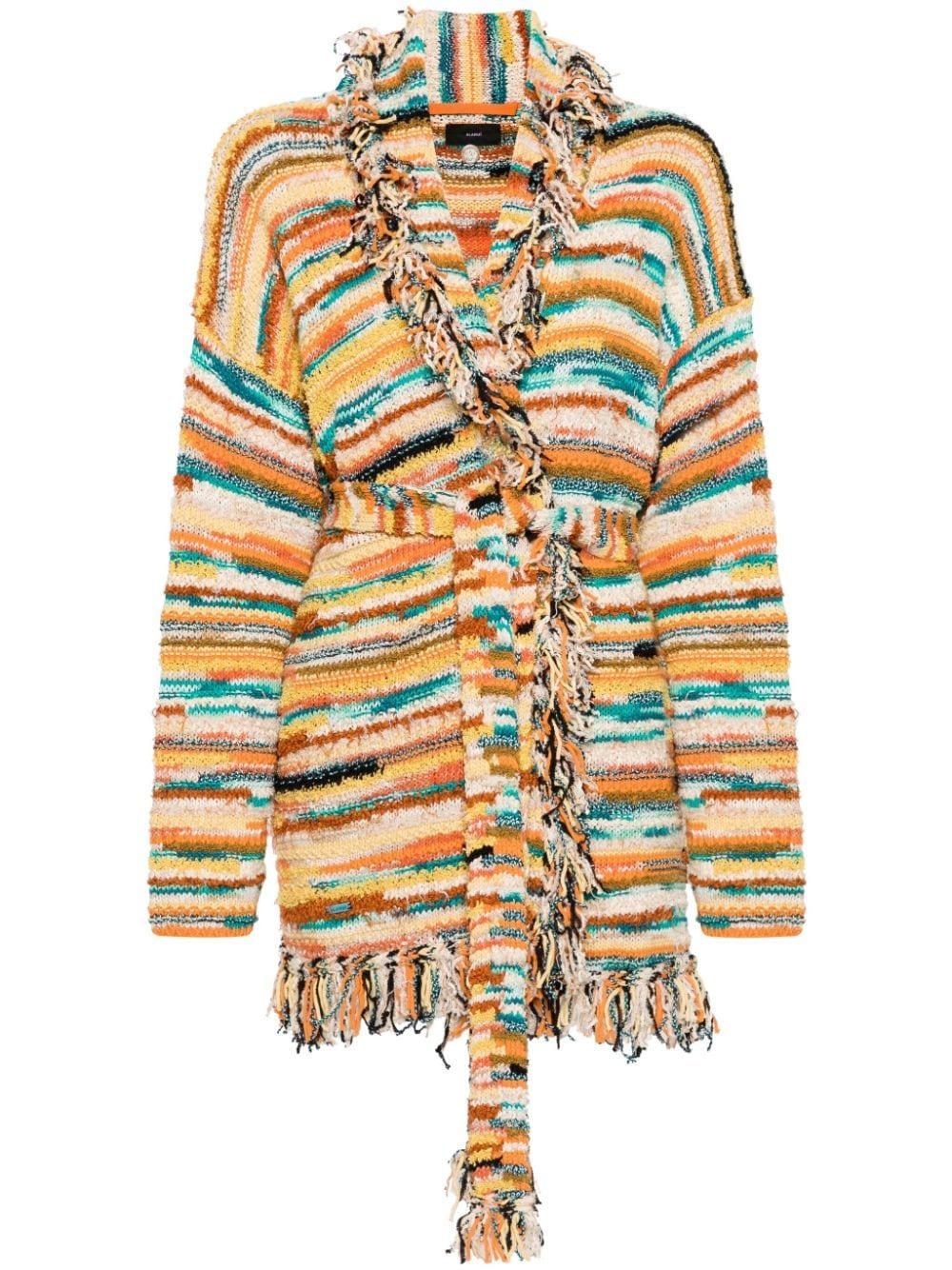 Madurai striped cardigan - 1