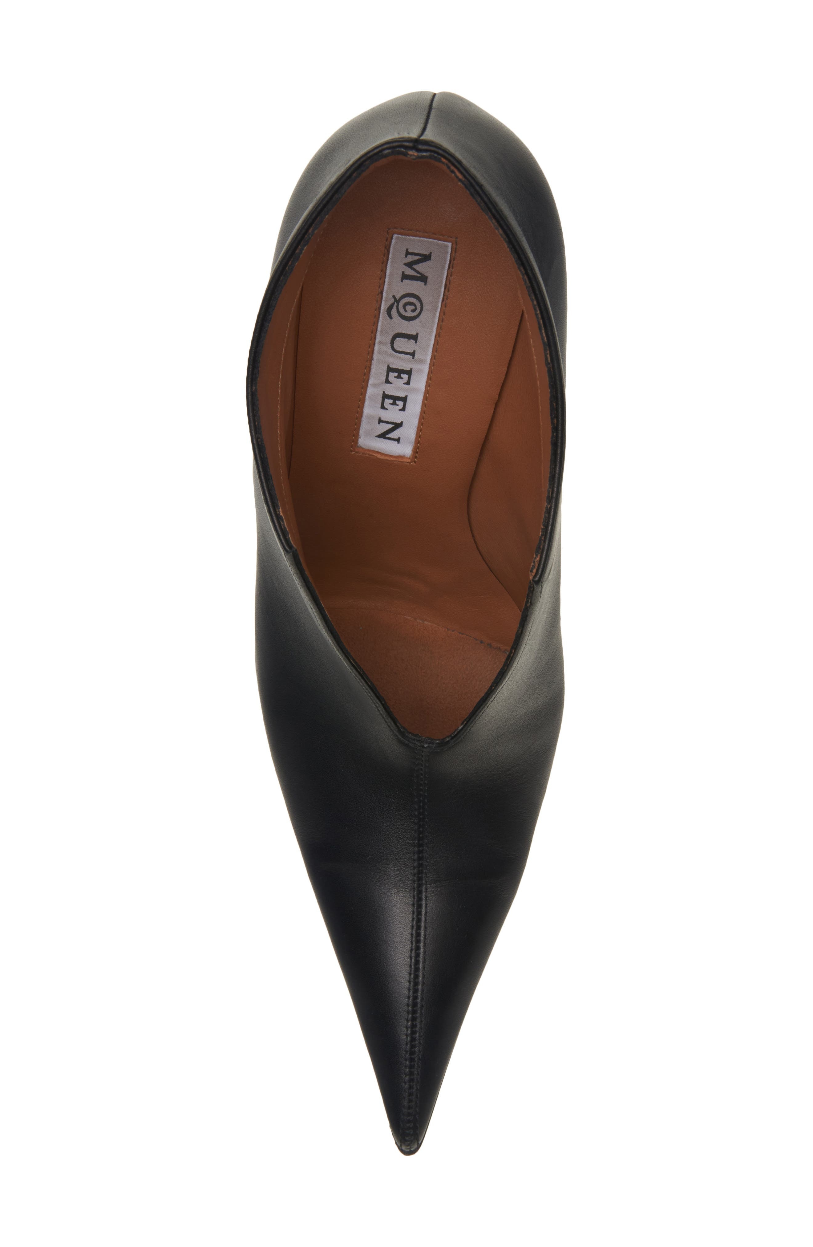 McQueen Birdie Slashed Pump in Black at Nordstrom - 5