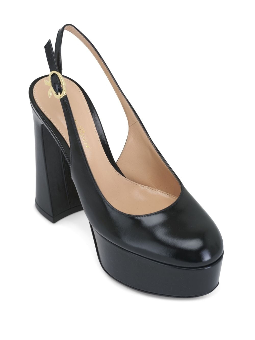 120mm Bessie leather sandals - 2