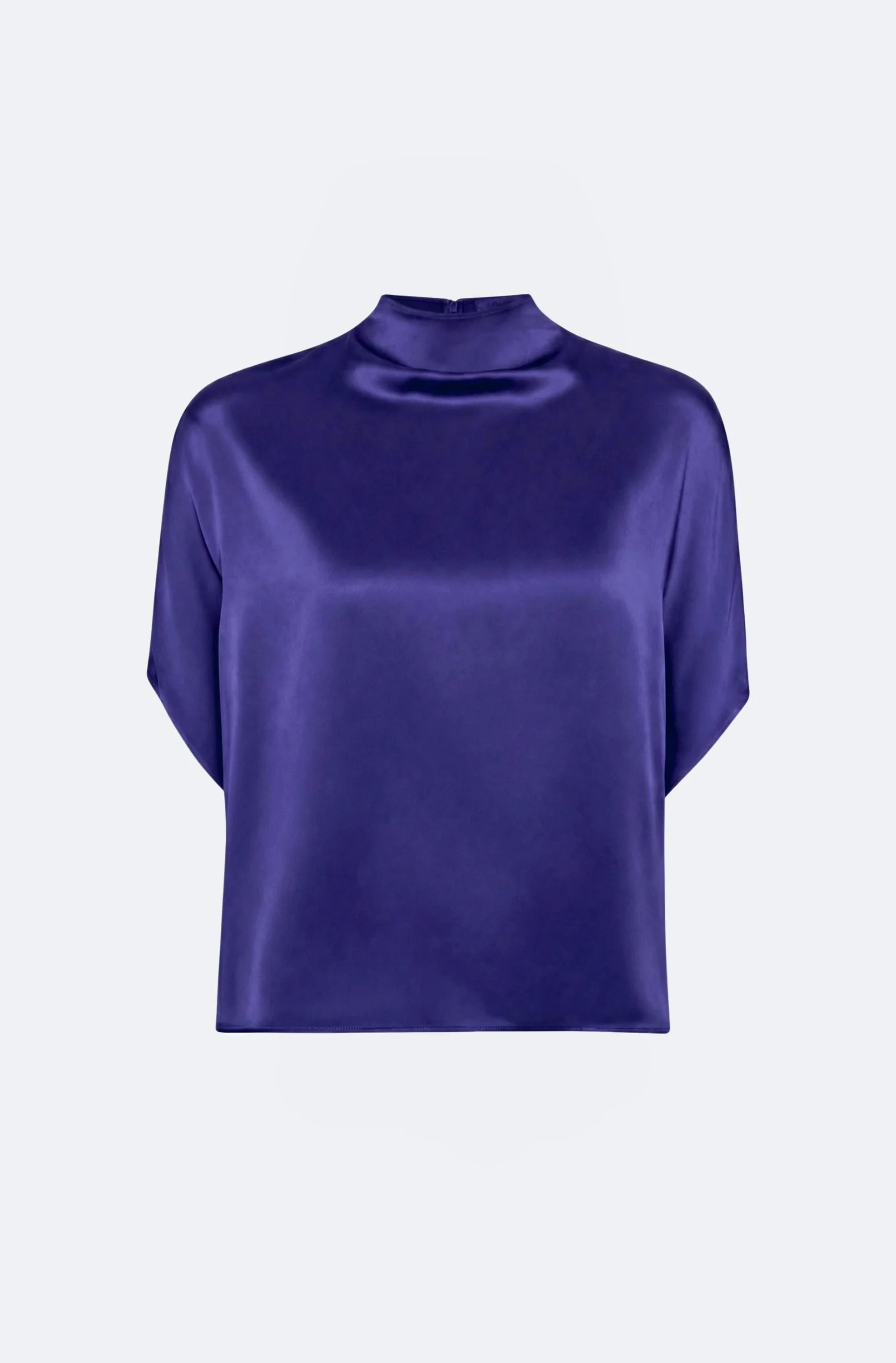 Satin Cape Tee - 1