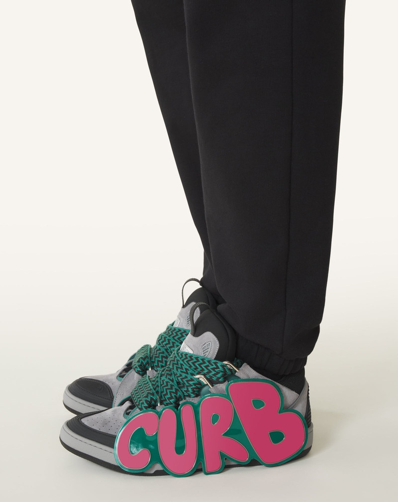 CURB PATCH SNEAKERS IN LEATHER 11