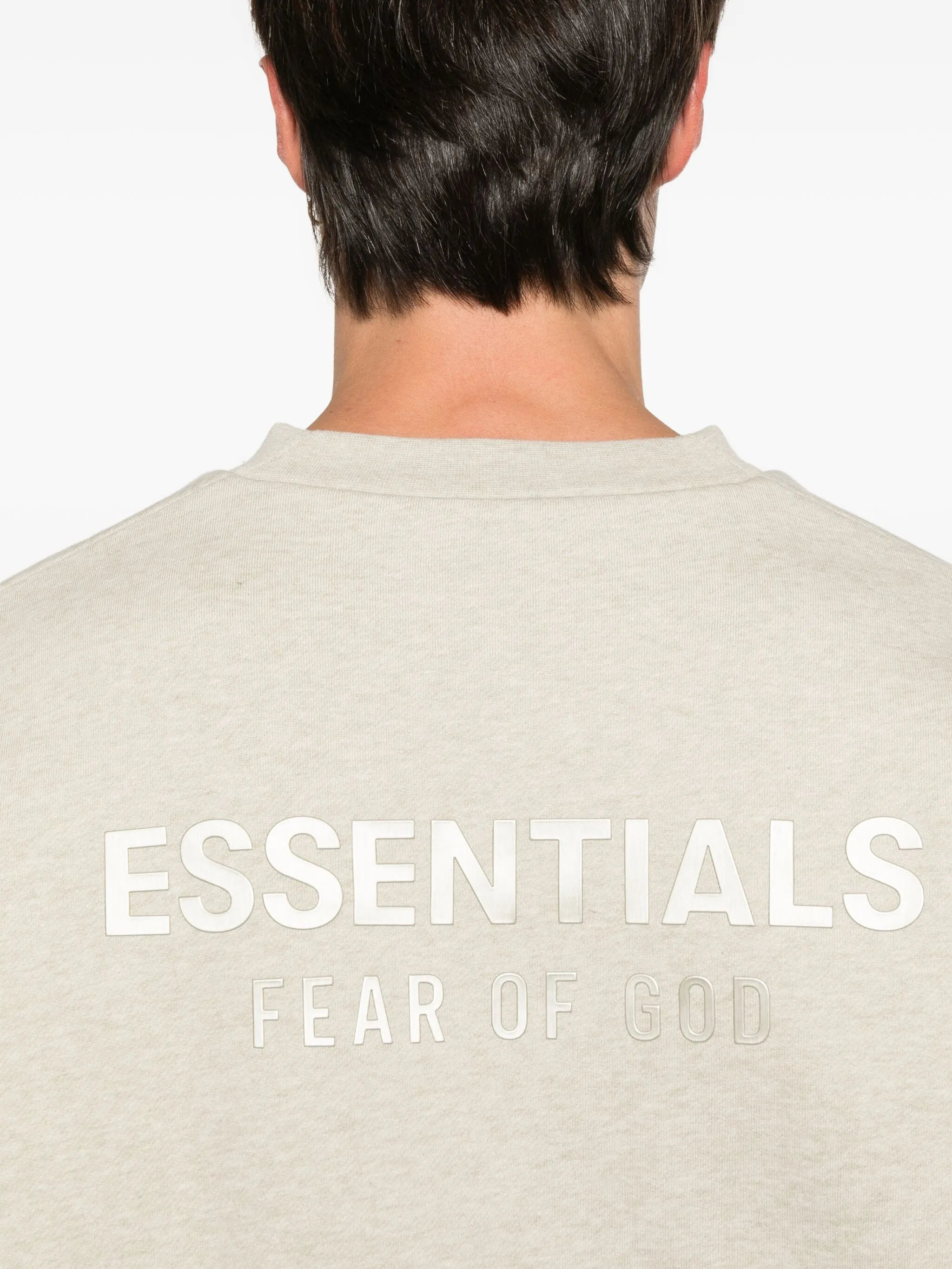 Fear Of God Essentials Crew-neck Cotton Sweatshirt - 3