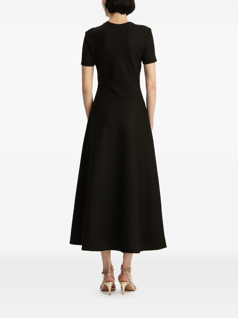 twist-embellished dress - 4